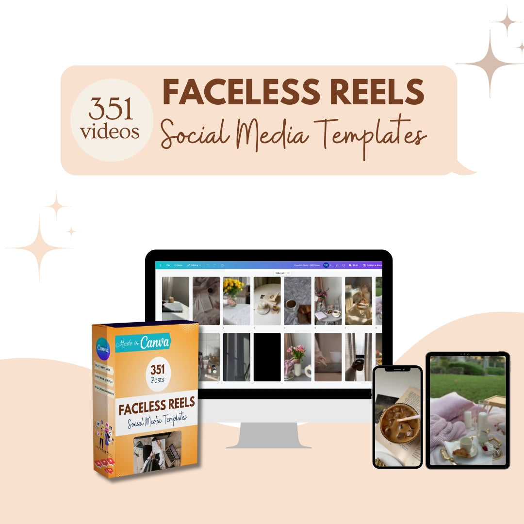Faceless Reels Video Bundle - 340 Videos