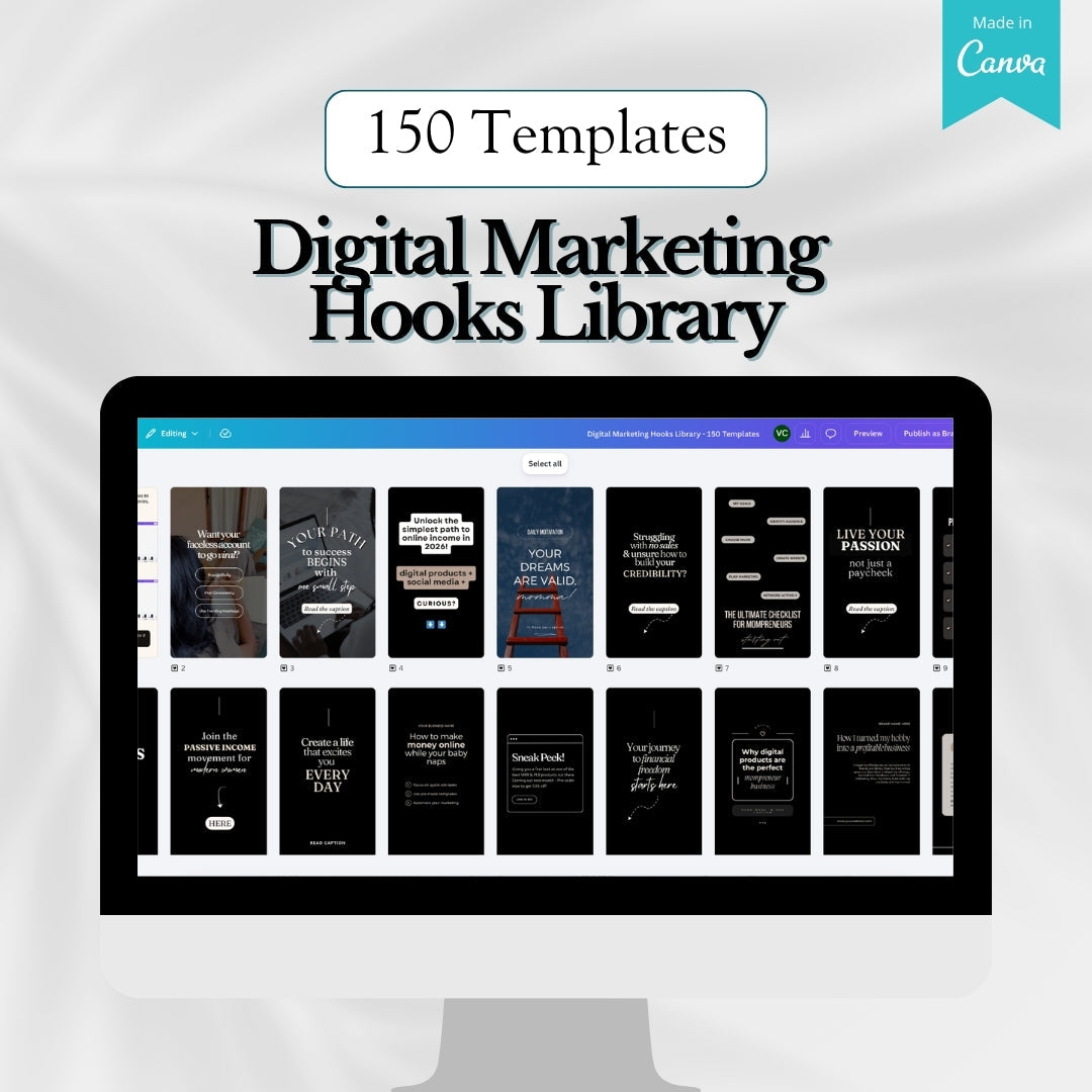 Full square preview of the 500-page Instagram carousel library