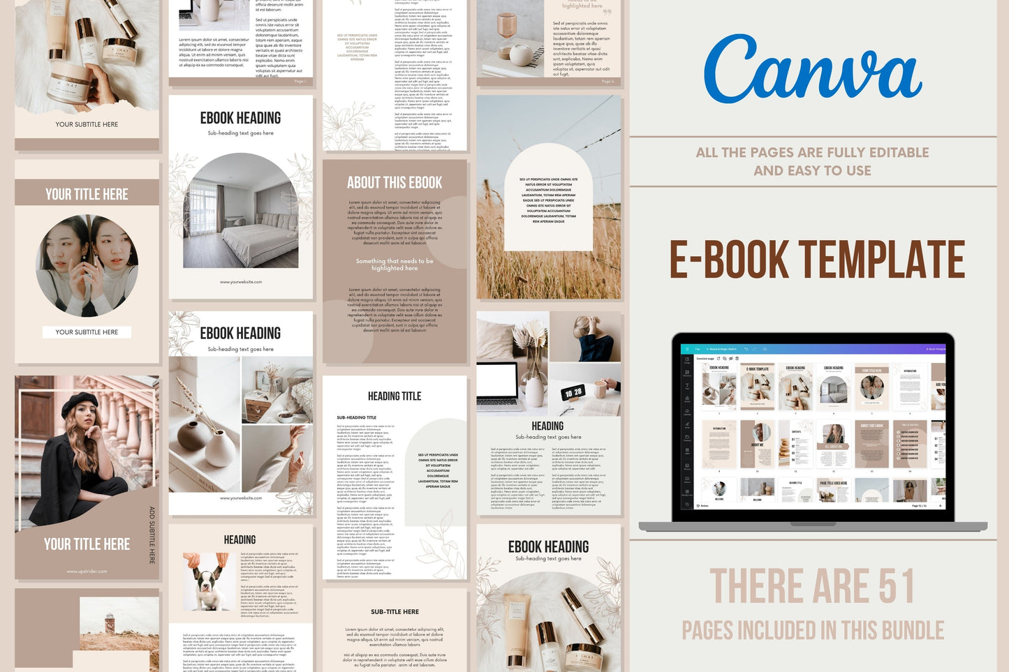 E-book Template - 51 Pages