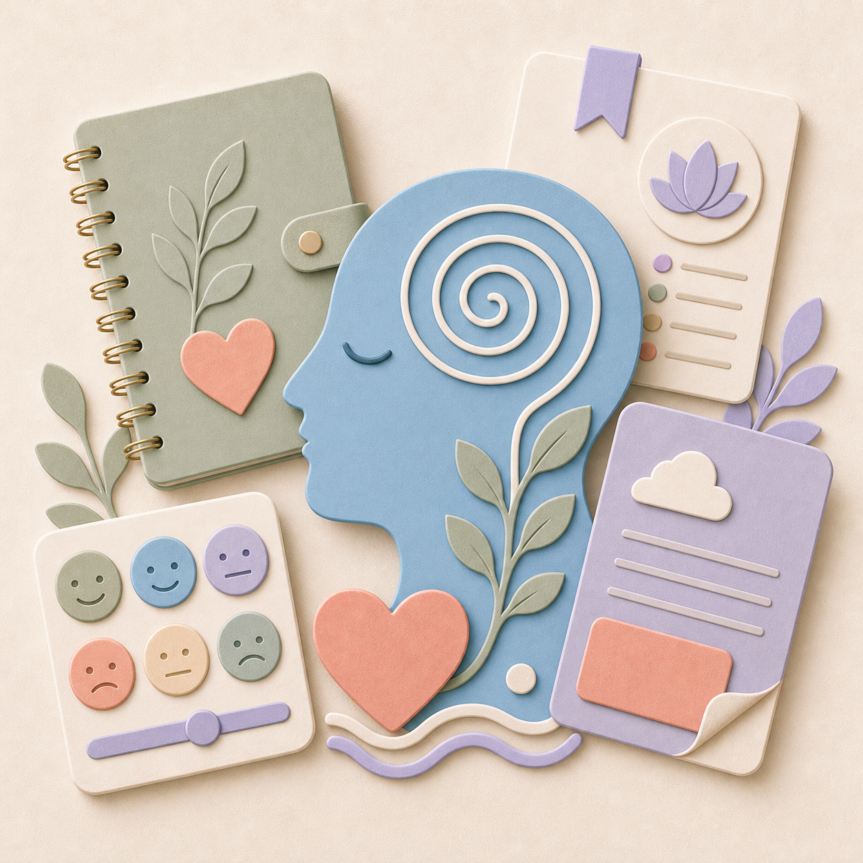 Mental Health Planners & E-books collection image