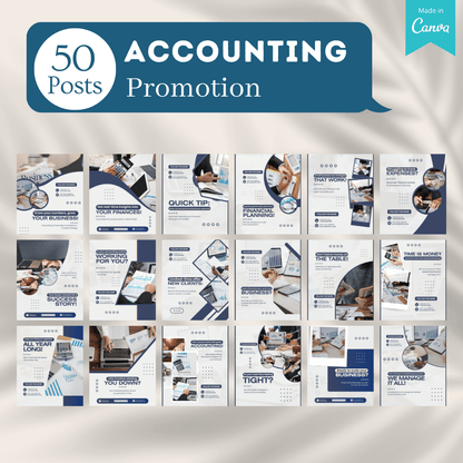 500 Accountant Template - Social Media Templates