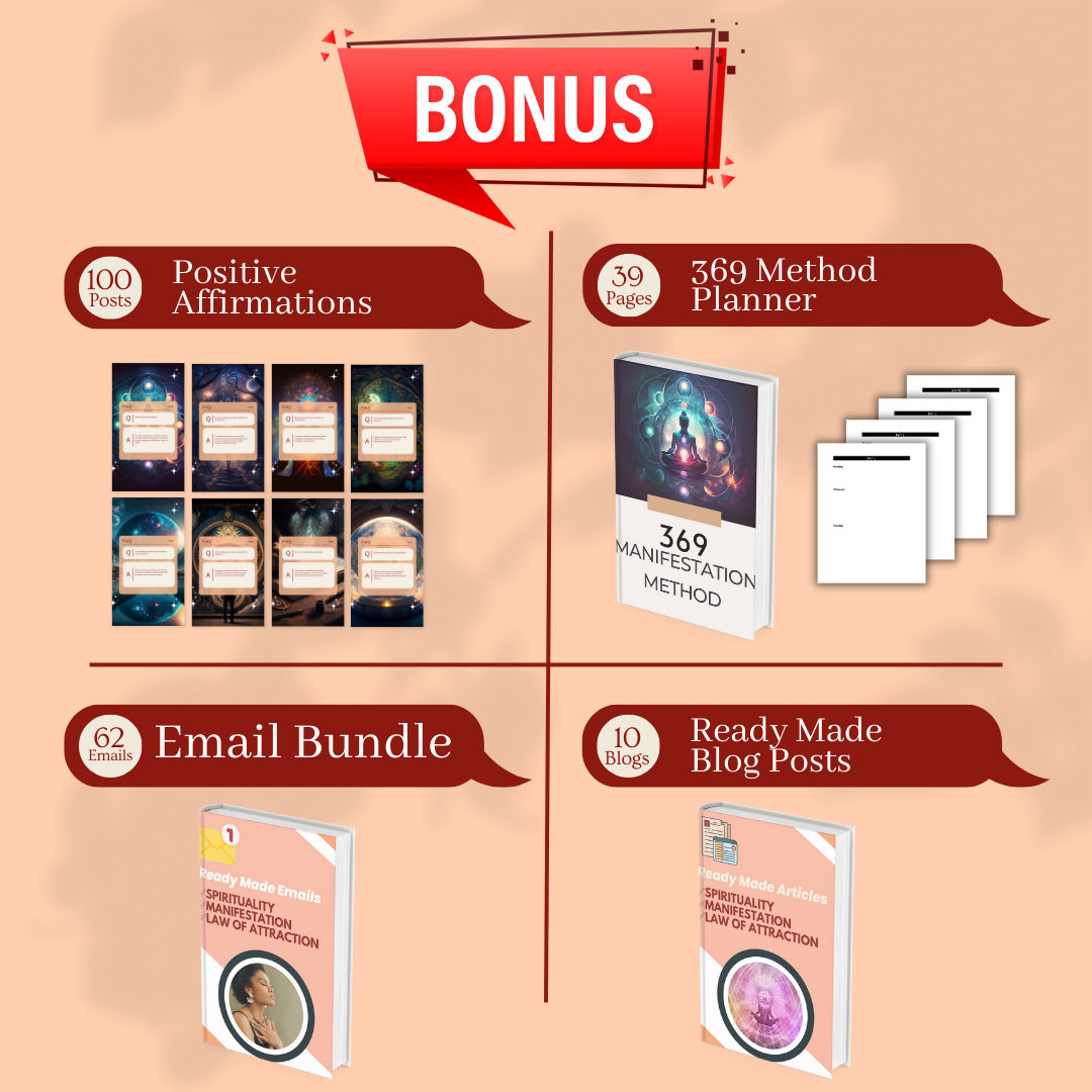 Spirituality & Manifestation Canva Templates