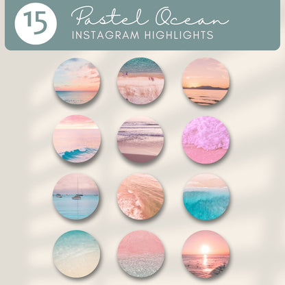 Pastel Instagram Highlight - 75 Template Covers