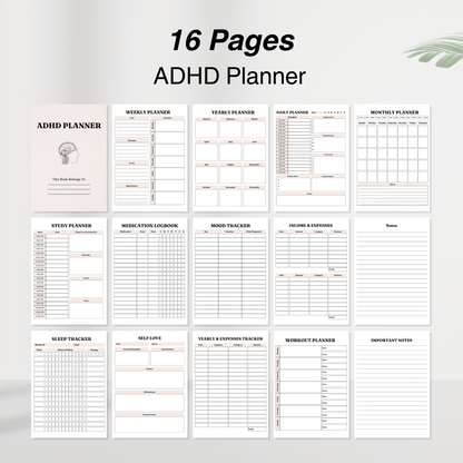 Mental Health Bundle: Planners &  Journals