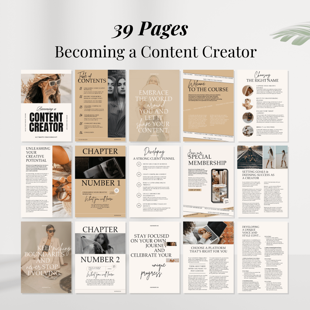 Faceless Digital Product Starter Kit