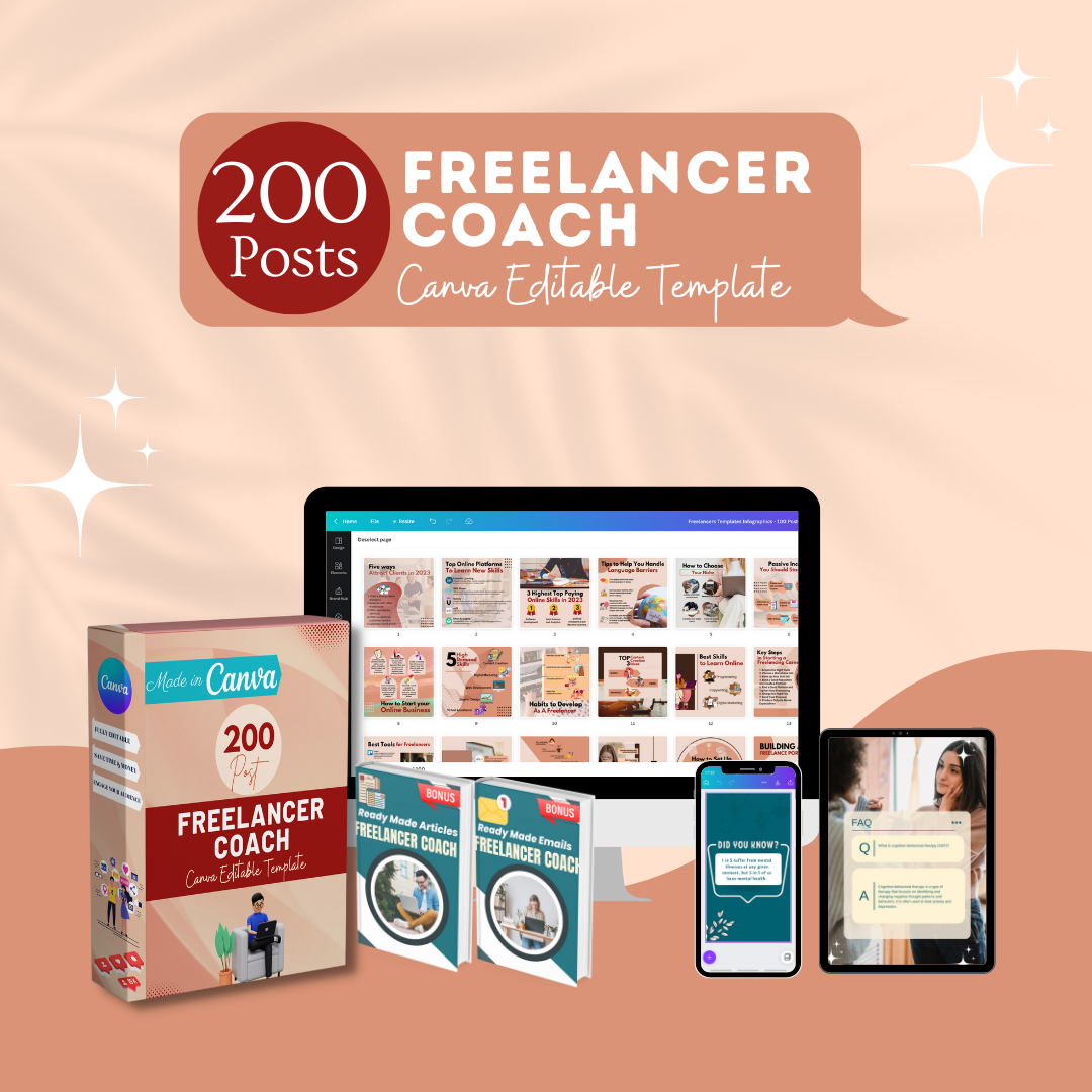 Freelancer Coach - Social Media Templates