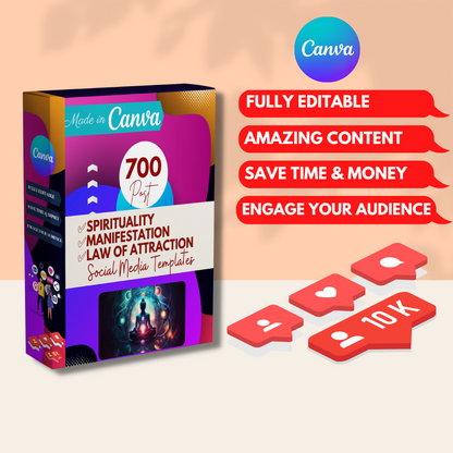 Spirituality & Manifestation Canva Templates