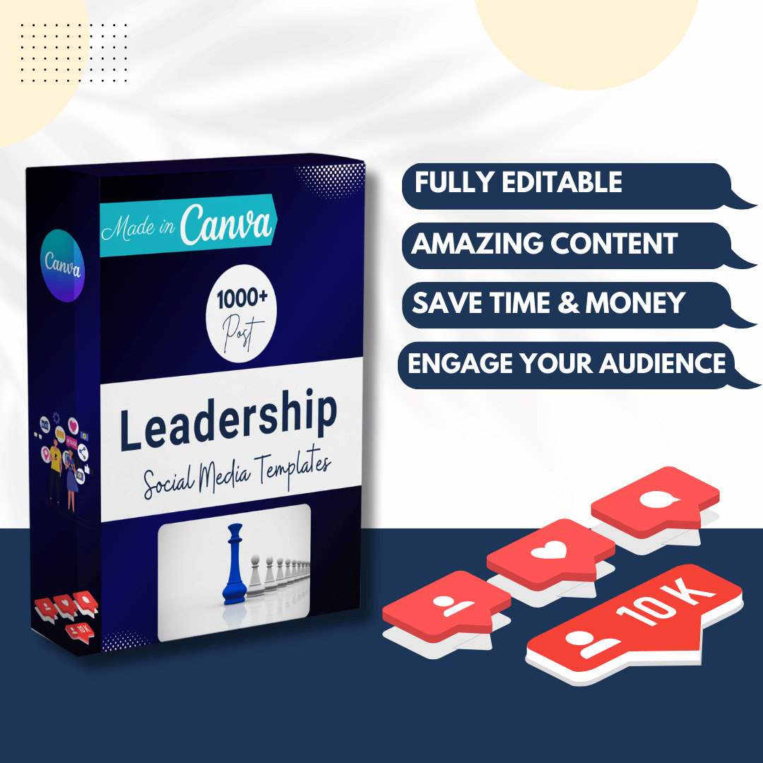 1000+ Leadership Bundle - Social Media Templates