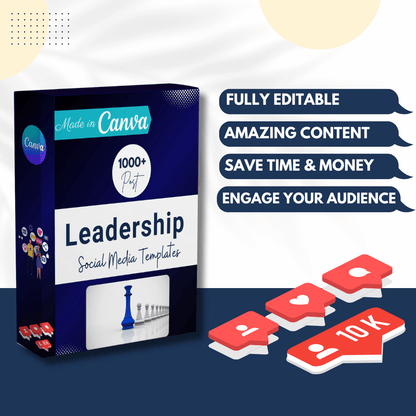 1000+ Leadership Bundle - Social Media Templates