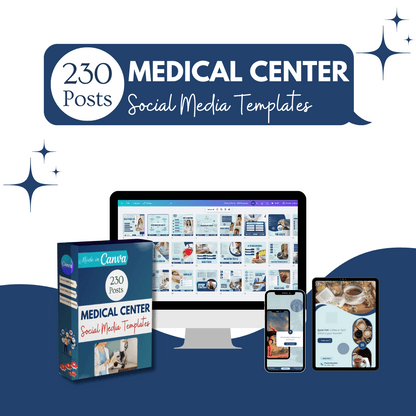 230 Medical Center Canva Templates