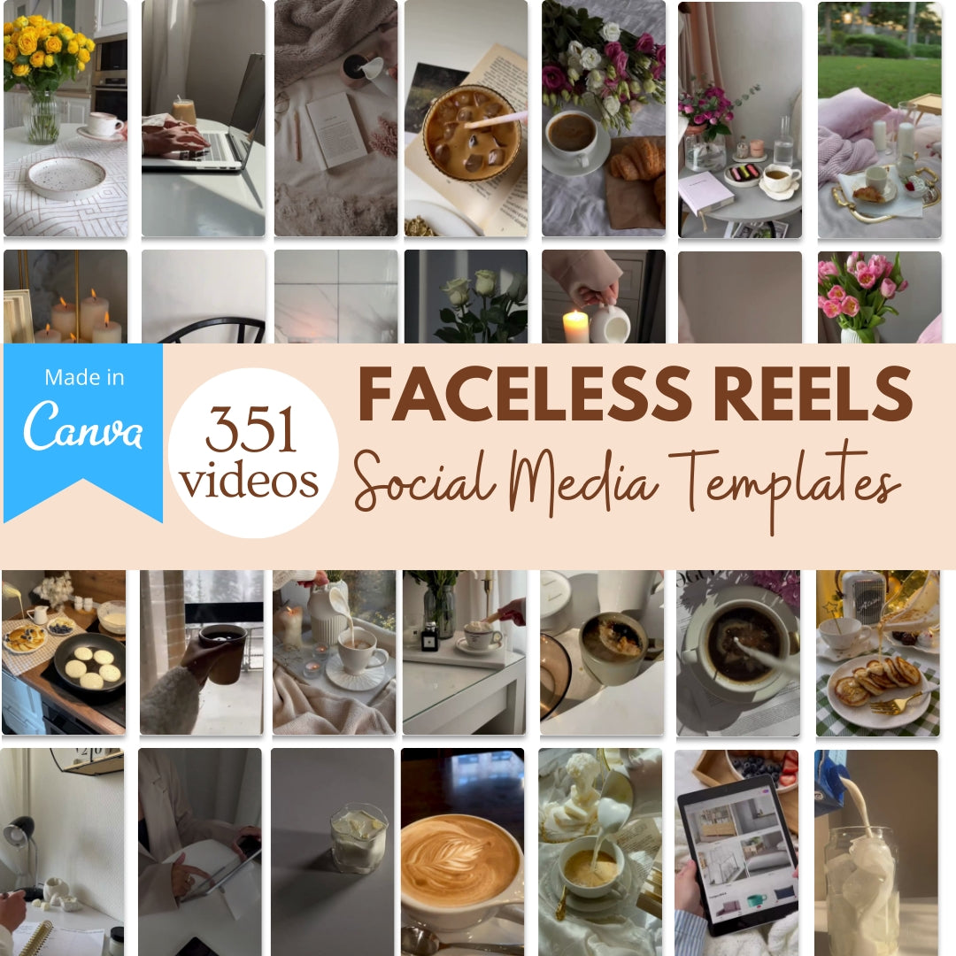 Faceless Reels Video Bundle - 340 Videos