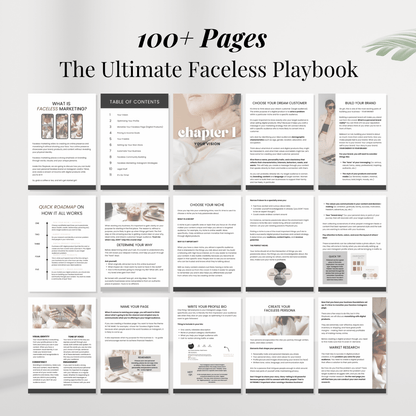 Faceless Digital Product Starter Kit