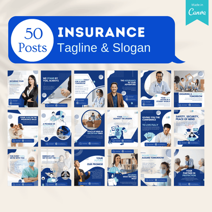 500 Insurance Agent Social Media Templates