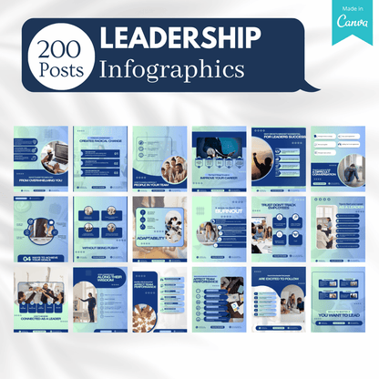 1000+ Leadership Bundle - Social Media Templates
