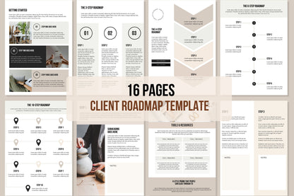 Client Roadmap Template - 16 pages