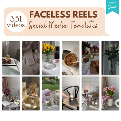 Faceless Reels Video Bundle - 340 Videos