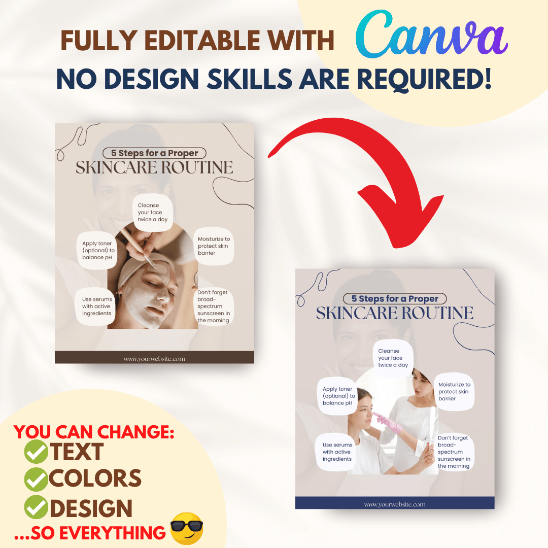 200 Dermatologist Canva Templates