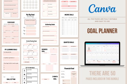 Goal Planner: 50 Pages