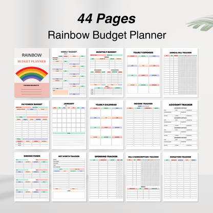 Finance Bundle: Planners & Journals