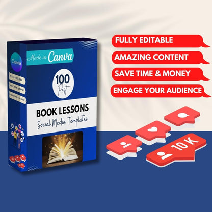 Books Key Lessons - Social Media Templates