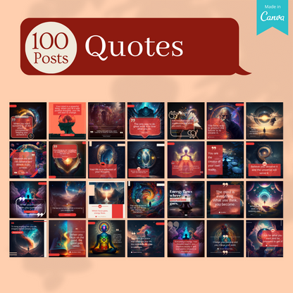 Spirituality & Manifestation Canva Templates