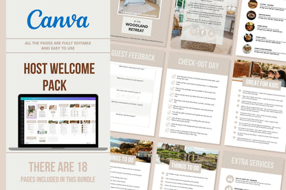 Host Welcome Pack  - 18 Pages