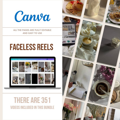Faceless Reels Video Bundle - 340 Videos