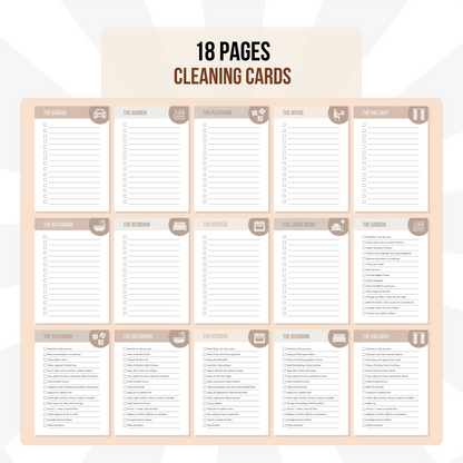 Essential Cleaning Planner Bundle