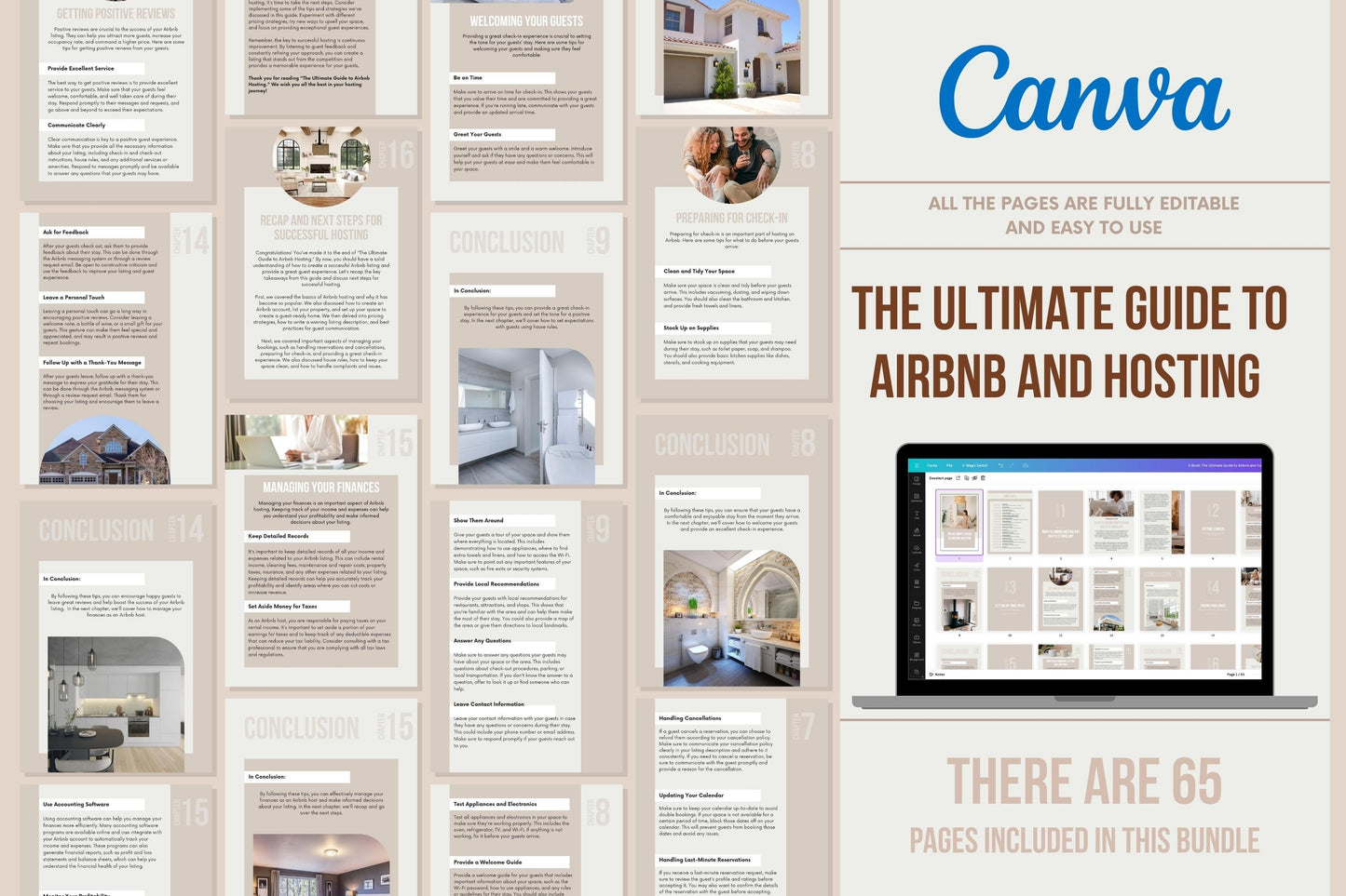 E-Book: The Ultimate Guide to Airbnb and Hosting - 65 Pages