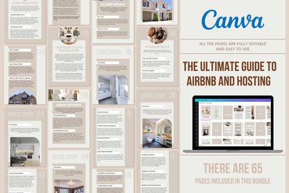 E-Book: The Ultimate Guide to Airbnb and Hosting - 65 Pages