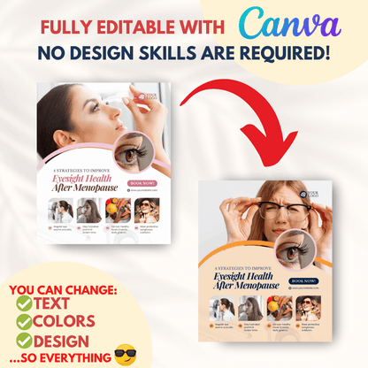 Menopause Women Coaching Canva Templates