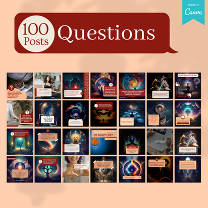 Spirituality & Manifestation Canva Templates