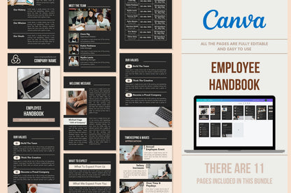 Employee Handbook - 11 Pages