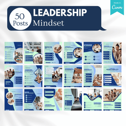 1000+ Leadership Bundle - Social Media Templates