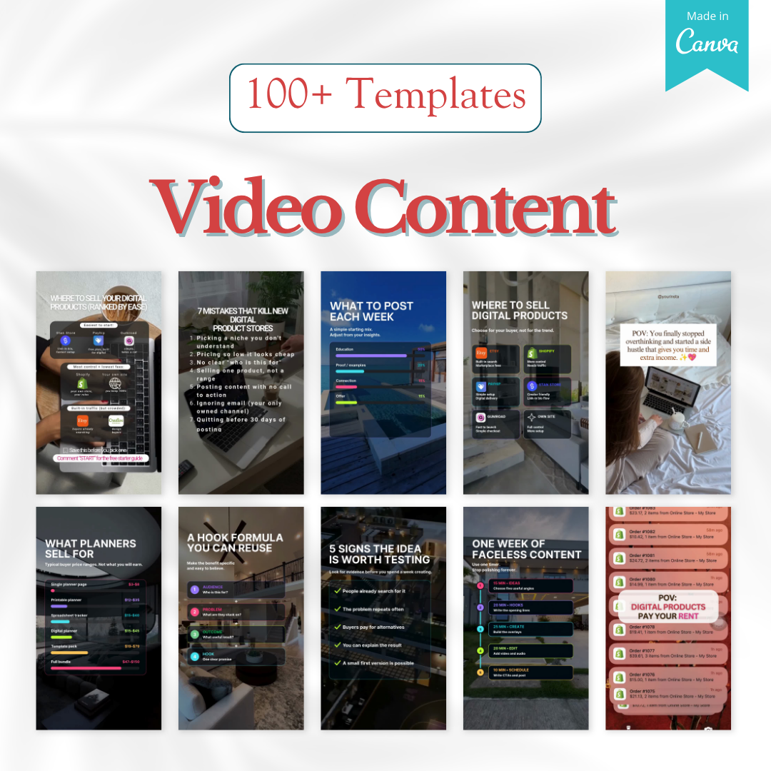 The Faceless Seller Content Vault