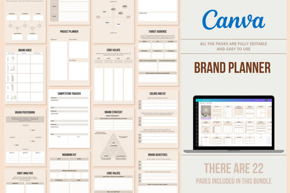 Brand Planner - 22 Pages