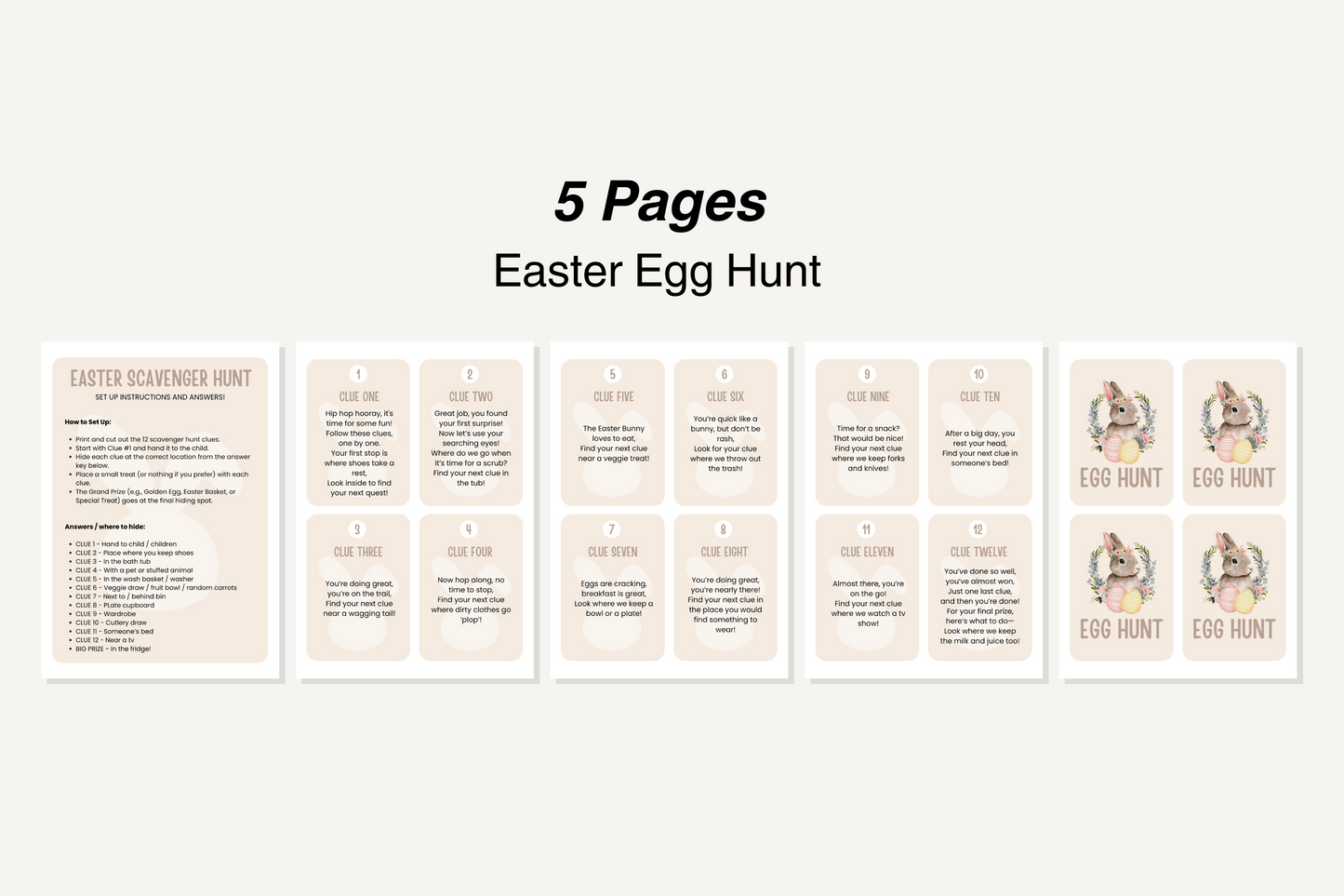 Easter Fun Pack - 30+ Pages