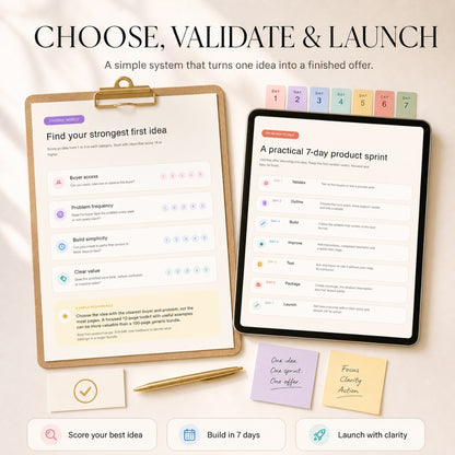 Digital Product Idea Vault - 118 Pages