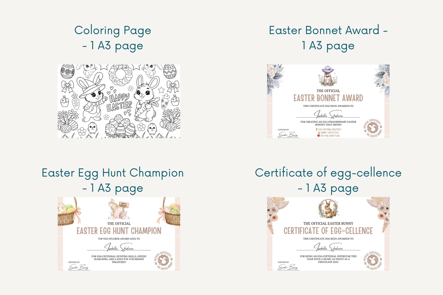Easter Fun Pack - 30+ Pages