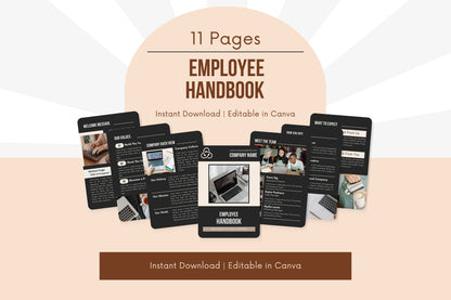 Employee Handbook - 11 Pages