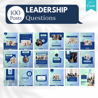 1000+ Leadership Bundle - Social Media Templates