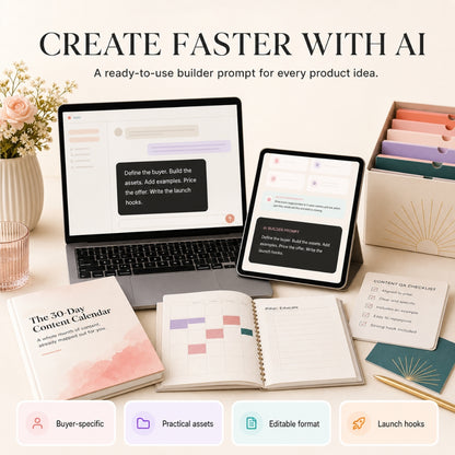 Digital Product Idea Vault - 118 Pages