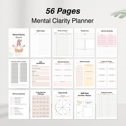 Mental Health Bundle: Planners &  Journals