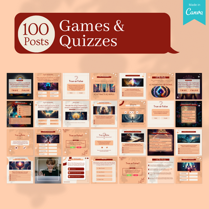 Spirituality & Manifestation Canva Templates