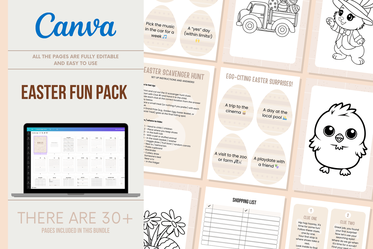 Easter Fun Pack - 30+ Pages