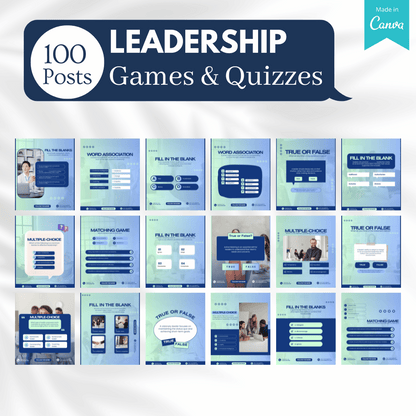 1000+ Leadership Bundle - Social Media Templates