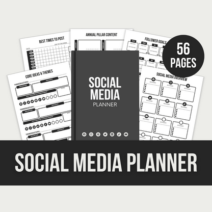 Ultimate Social Media Planner Bundle