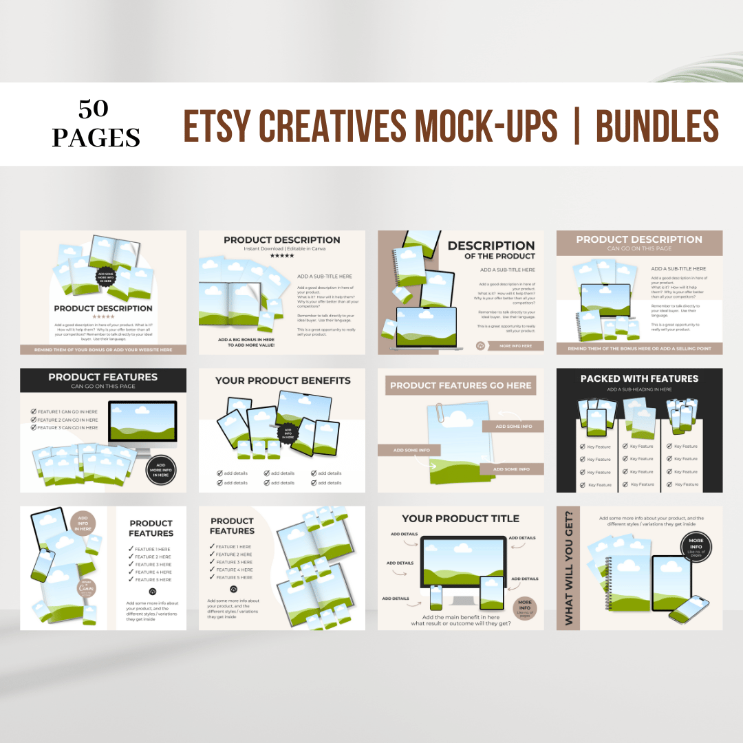 The Ultimate Digital Mockup Bundle