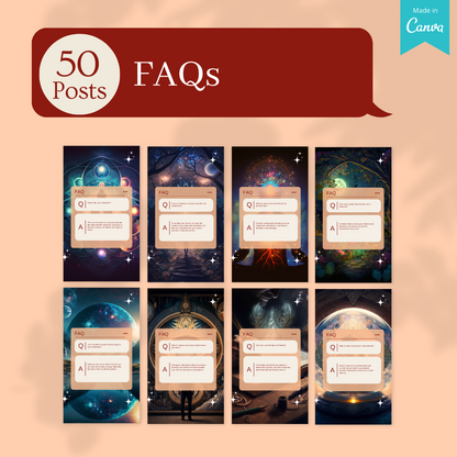 Spirituality & Manifestation Canva Templates