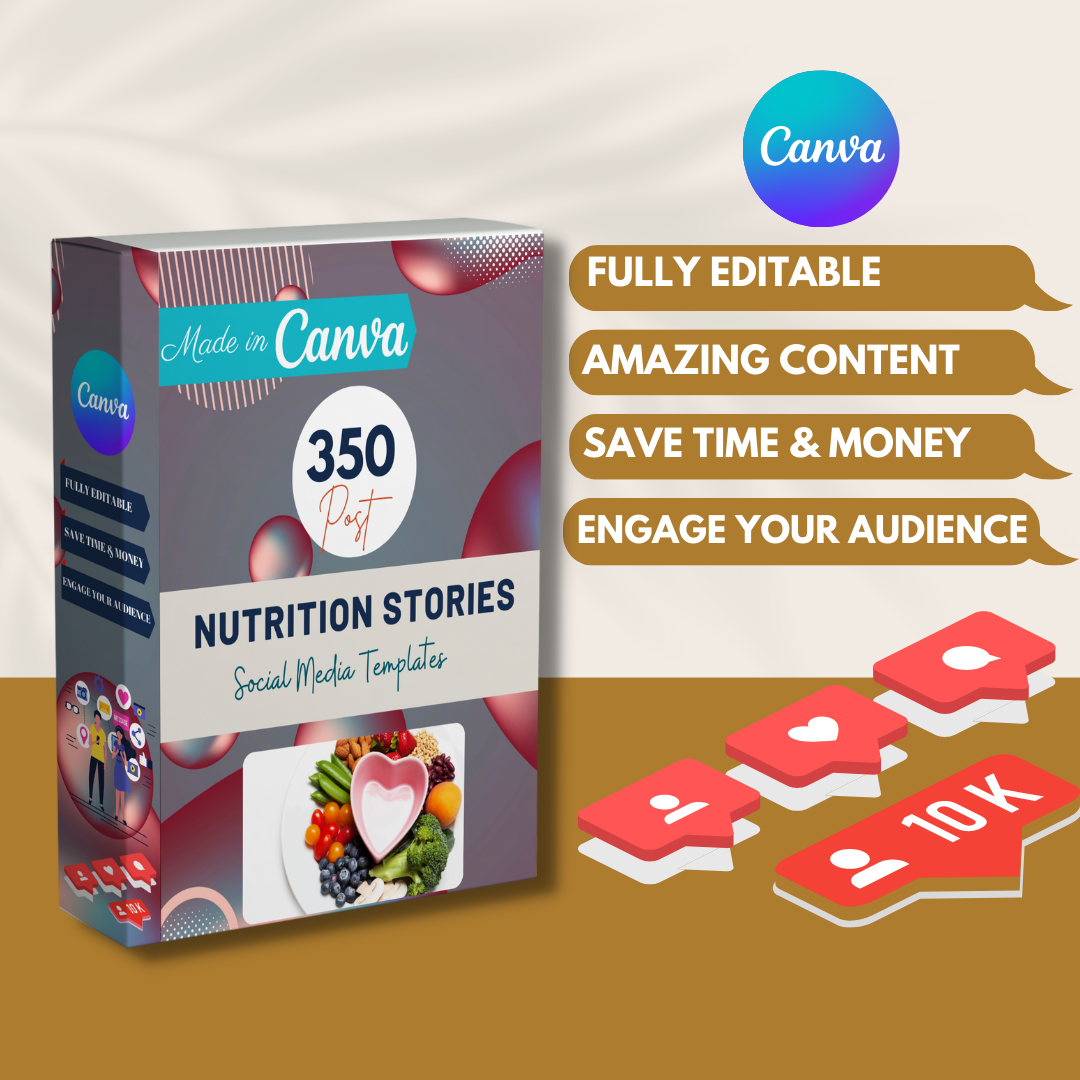 350 Nutrition Story - Social Media Templates